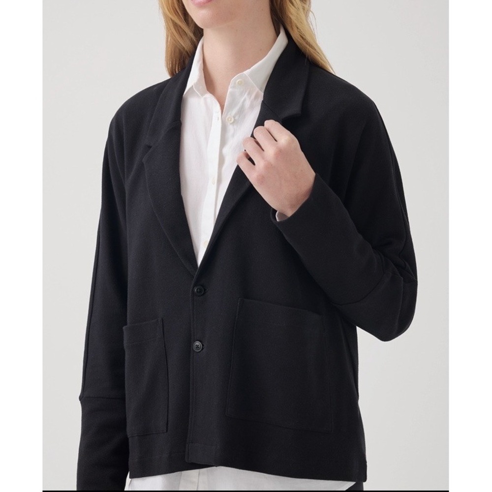 Pact Women's Black Blazer Jacket
